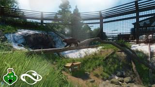 Building a REALISTIC Wolverine Habitat | Planet Zoo Sandbox Mode