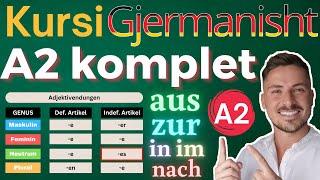 Kursi Gjermanisht A2 komplet / Meso Gjermanisht / OGjerman