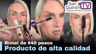 El influencer Jeffree Star prueba y recomienda el rímel mexicano PROSA y By Apple