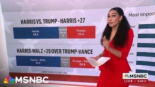 Harris leads Trump by 27 points among eligible Latinos in new polling