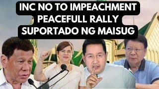 INC RALLY SUPPORTADO NG MAISUG AT DDS SUPPORTER FOR PEACE AND NO TO IMPEACHMENT VP SARAH