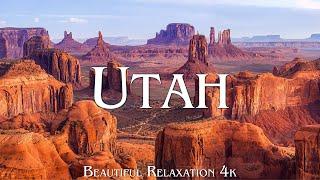 Utah 4K – Explore the Stunning Landscapes of the Wild West – Calming Music