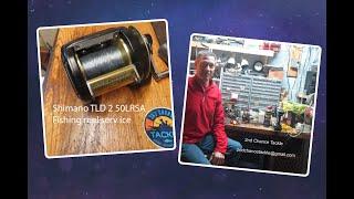 Shimano TLD 2 50LRSA Lever Drag Fishing Reel How to Service