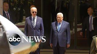 All eyes on Biden's historic flight to Saudi Arabia from Israel | GMA