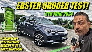 BYD Tang 7 Sitzer & Neue Software im Test! Reale Reichweite - Ladezeit 10-80 % - Effizienz uvm.