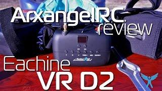 Eachine VR D2 FPV DVR diversity goggles - review and comparison