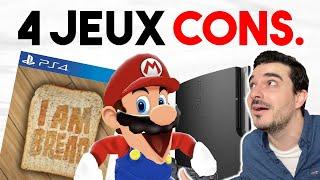 4 JEUX VIDÉO vraiment DÉBILES !