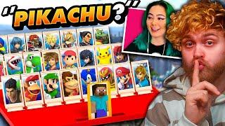 Smash Bros Guess Who VS my Girlfriend!