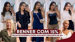 PROVADOR RENNER | novidades com 15%OFF