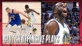 Best Clutch Defensive Plays from the 2021-22 NBA Season