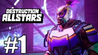 Destruction Allstars Gameplay Walkthrough Part 1 - Mutal Respect ( PS5)