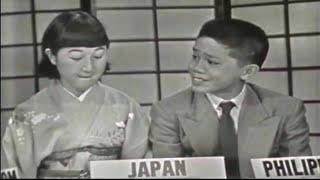 1956 High School Exchange Students in USA Debate on Prejudice (2): Philippines, Japan, UK, Indonesia