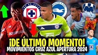 ¡ÚLTIMAS NOTICIAS CRUZ AZUL! Uriel Antuna SE QUEDA | Kevin Mier a INGLATERRA | REGRESA JUAN ESCOBAR