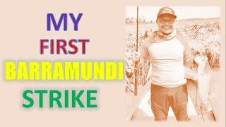 MY FIRST BARRAMUNDI STRIKE ‼️ koleksi lama strike barramundi angler PT. PNS ‼️ Barramundi Fishing