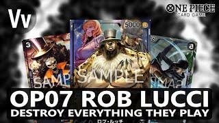 One Piece TCG: The New OP07 Rob Lucci Destroys Everything, Every Turn (Comprehensive Deck Guide)