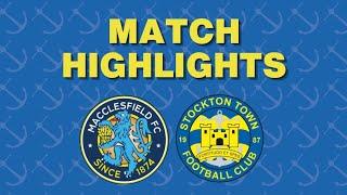 HIGHLIGHTS | Macclesfield FC 4-1 Stockton Town