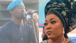 ALAO MALAIKA LIVE  PERFORMANCE AT NOLLYWOOD ACTRESS ABOSEDE LATE FATHER FUNERAL