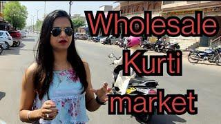 Cheapest Kurti Market in Jaipur ||Jaipur Kurti||Sanganeri Bedsheet....#nehaabrolvlog