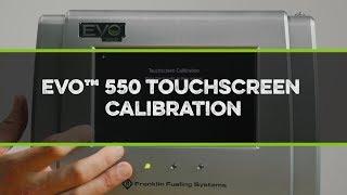 Evo 550 Touchscreen Calibration