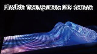 Transparent led display video show | Top dance factory