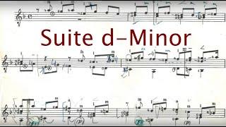 Robert de Visée : Suite D Minor / Horst Klee, Guitar