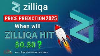 Zilliqa Price Prediction 2025 – When will Zill hit $ 0.50?