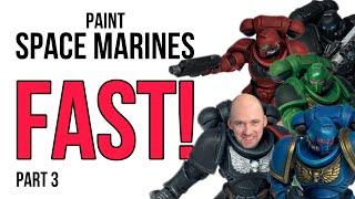 The ULTIMATE guide to painting Space Marines FAST, Pt 3