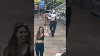 She asked for this one!  Tom mime Seaworld #seaworldmime #tomthemime