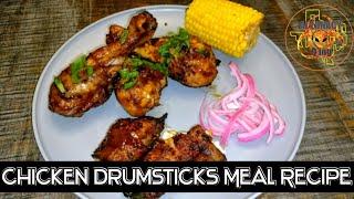 Quick and Easy Chicken Drumstick Dinner #allunacyqing #drumsticks #chicken