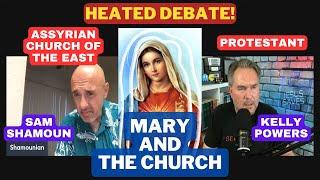 HEATED DEBATE on Mary & Church | PROTESTANT QUITS & RUNS AWAY (Sam Shamoun vs Kelly Powers)