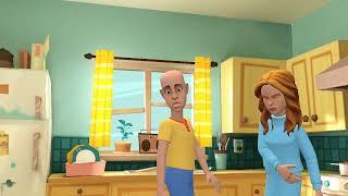 Rosie slaps Caillou/Grounded