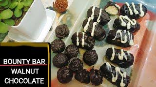 Homemade Bounty Bar | 3 Ingredients Only Rakshabandhan special