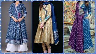 Elegant angrakha dress design collection for girls