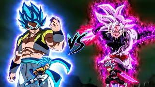 Gogeta DBS (all form) (New) VS Goku Black MUI in Jump Force Mugen