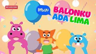 Balonku Ada Lima | Lagu Anak Indonesia Populer | BEBIYU