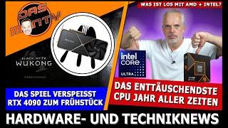 Das enttäuschendste CPU Jahr aller Zeiten | Black Myth: Wukong verspeist RTX 4090er zum Frühstück