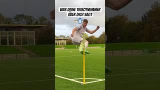 WAS DEINE TRIKOTNUMMER ÜBER DICH SAGT! #8 ️ #fussball #tipps #tricks #tutorial #shorts