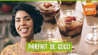 Parfait de coco com calda de pitanga: veja como fazer sobremesa VEGANA | Bela Gil | Refazenda