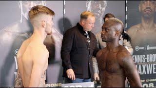 EITHAN 'JAMMY' JAMES v MATAR SAMBOU (FULL) WEIGH-IN / FRANK WARREN / BT SPORT / BIRMINGHAM CARD