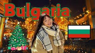 [PLOVDIV] This is why I love Bulgaria️ Part② Christmas Market and Night Walk [Subs]