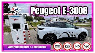 Peugeot E-3008 Effizienz hui & Ladepower pfui⁉️