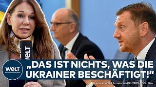 UKRAINE: Woidke, Voigt und Kretschmer fordern mehr Diplomatie zur Beendigung des Krieges