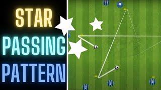 STAR PASSING PATTERN | Football/Soccer | U10, U11, U12, U13 | 2021