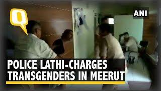 Police Lathi-Charge Transgender People During Scuffle, Arrest 9 | The Quint