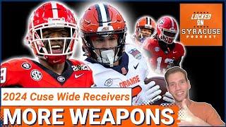 How Does the Syracuse Football Wide Receiver Group Look in 2024? | Syracuse Football Podcast