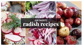 3 favorite RADISH RECIPES! Garden to table  ‍ | GroundedHavenHomestead