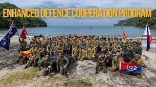 ADF | 1CER trains alongside the Philippine Marine Corps