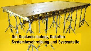 Deckenschalung – Dokaflex - Systemteile