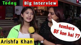 Arishfa Khan Interview || Arishfa Khan Big Interview || Arishfa Khan New Video