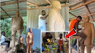 Eiii Ghana‼️ The Maker Of  Nana Addo’s STATUE Finally Speaks On Amount He Was Paid. [WATCH ]